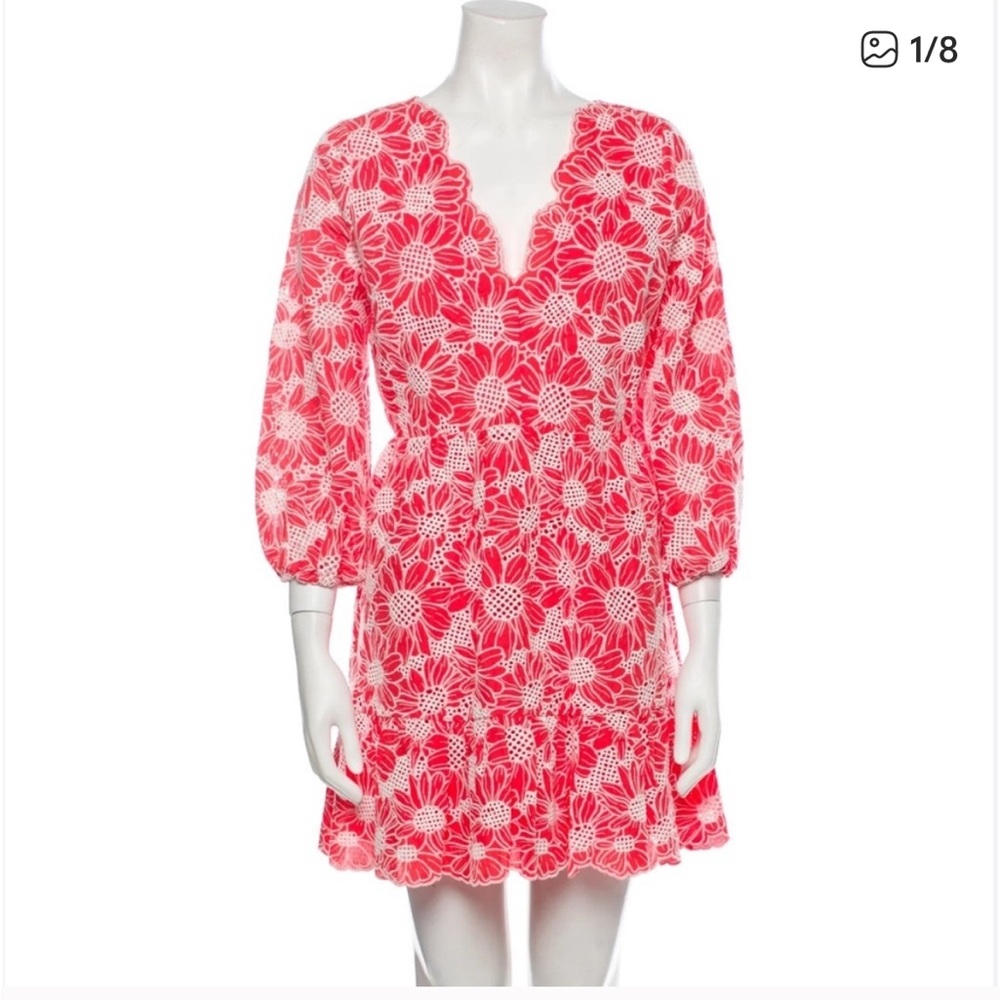 Milly Brielle Tournesol Eyelet Dress